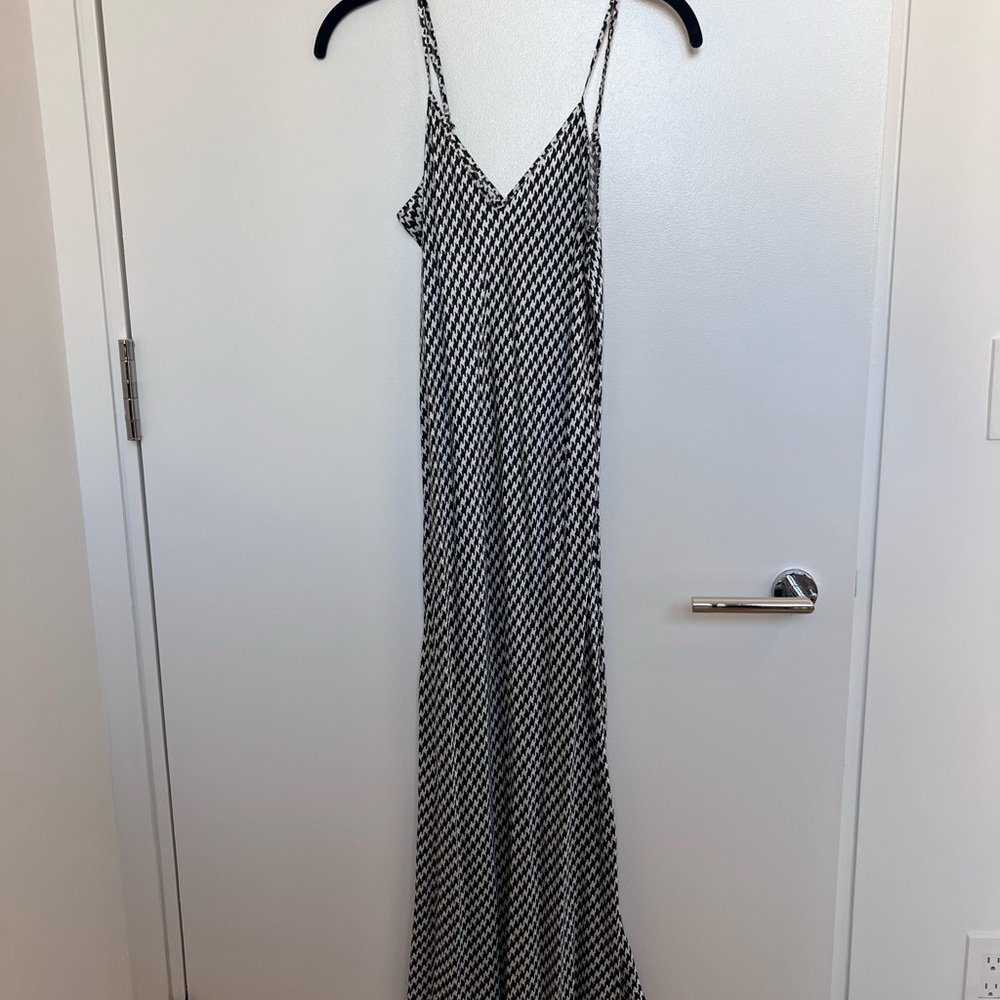 Silk Laundry herringbone dress